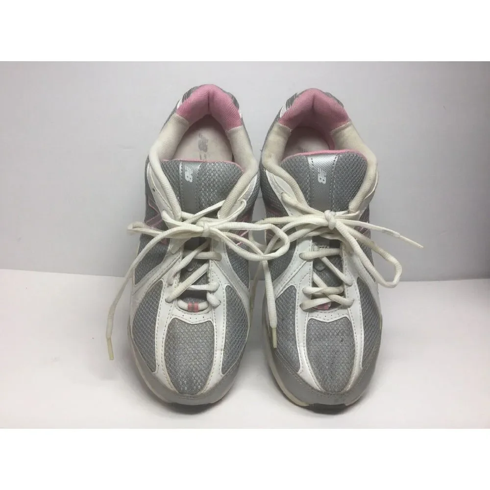 New‎ Balance Womens NB 496 Sneakers Size 9.5 White Pink Hiking Walking Shoes